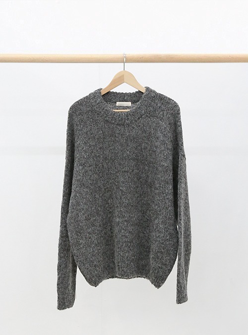 Flea market sale knit(charcoal gray) 57